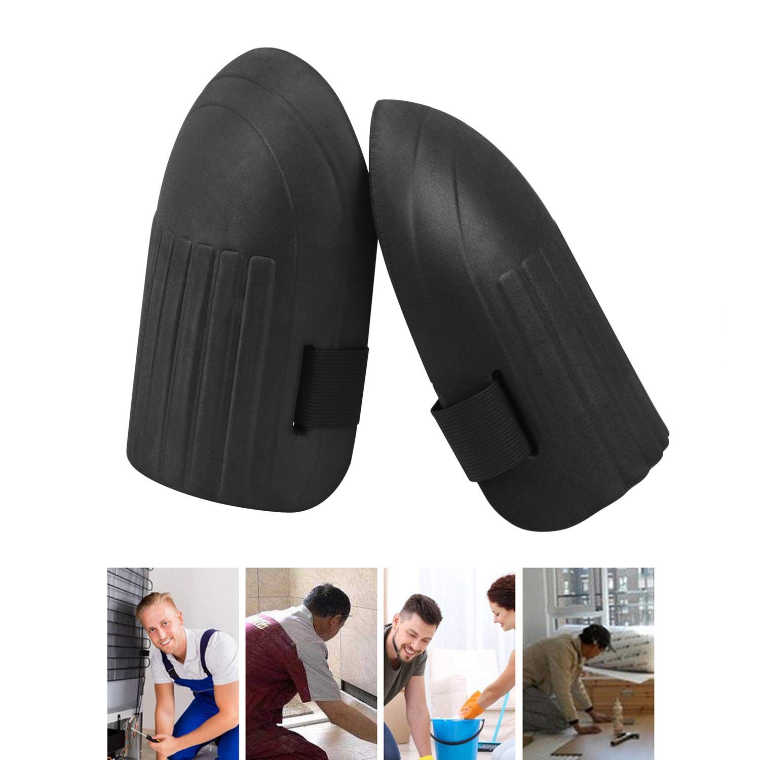 Waterproof Adjustable Gardening Knee Pads Foam Soft Home Garden Kneeling Knee