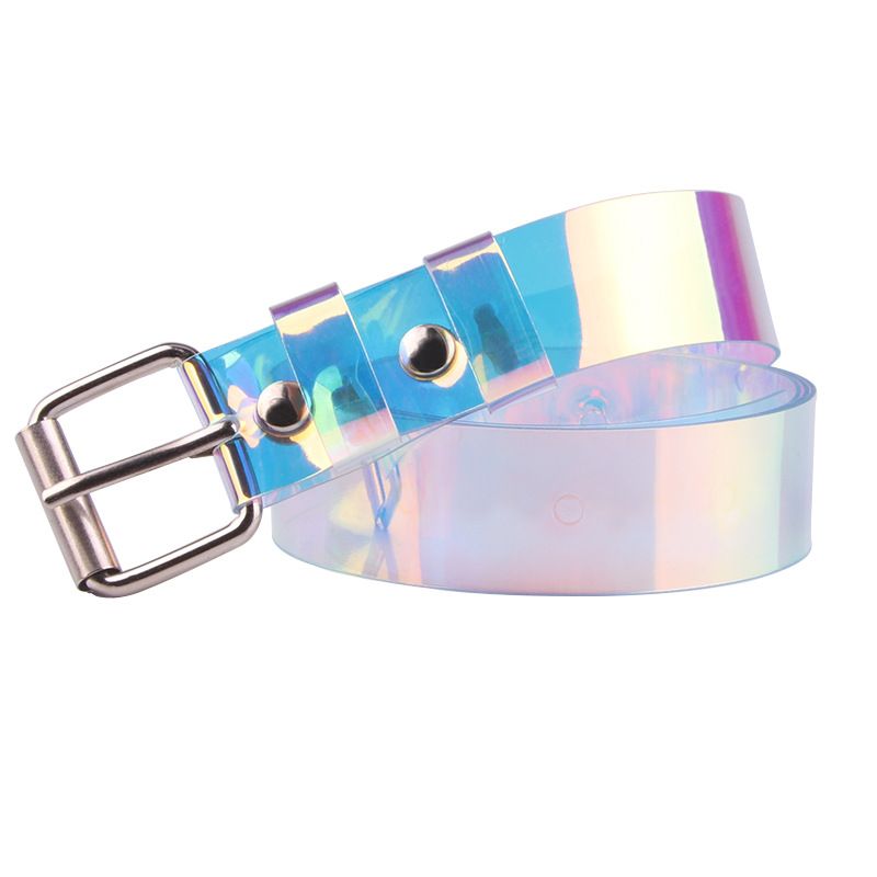 Steampunk Ladies Thin Belt Elastic Vintage Plastic Thin All Match Adjustable