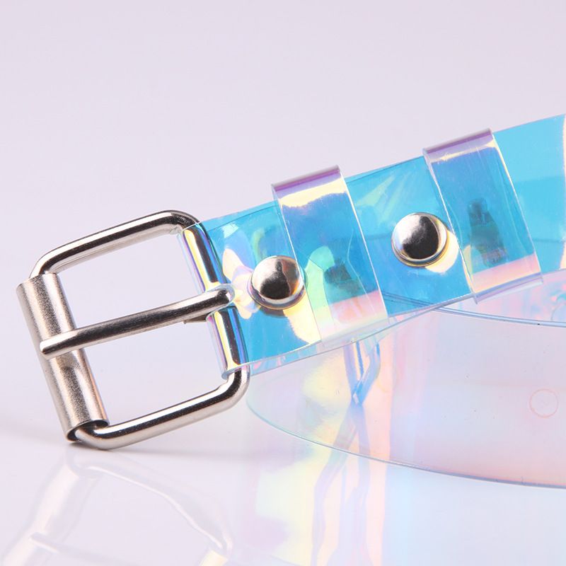 Steampunk Ladies Thin Belt Elastic Vintage Plastic Thin All Match Adjustable view 4
