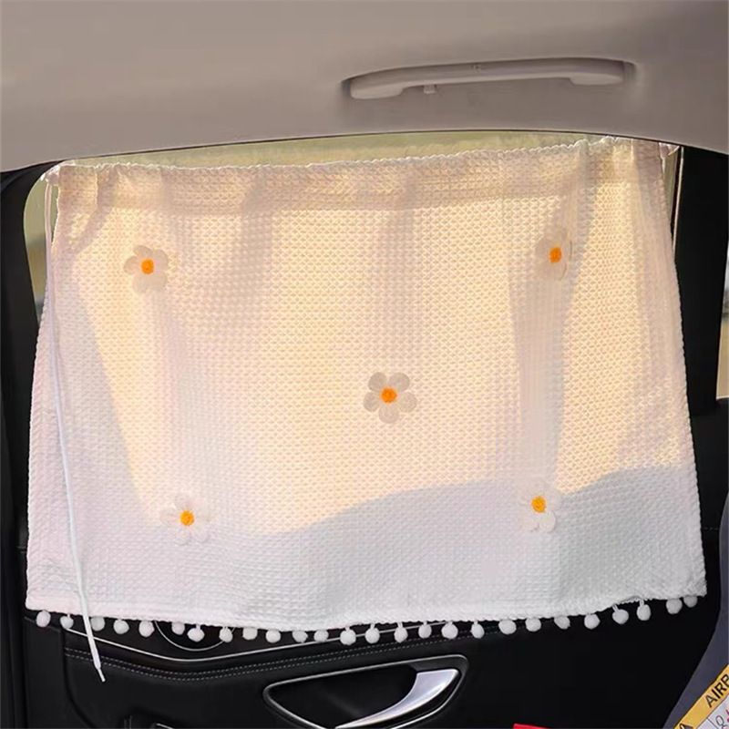 Car Window Sun-Shade Blinds Back Seat Child Shade Curtain with Suction Cup view 2