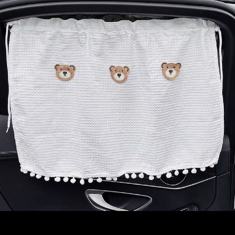 Car Window Sun-Shade Blinds Back Seat Child Shade Curtain with Suction Cup view 5