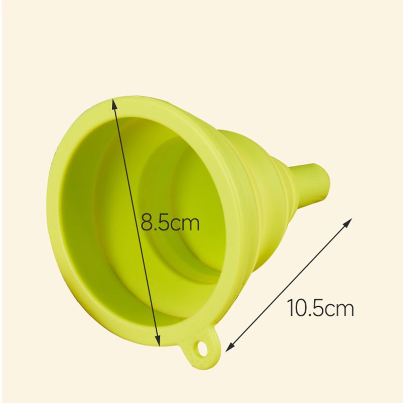Kitchen Silicone Collapsible Funnel Set of 2 view 4