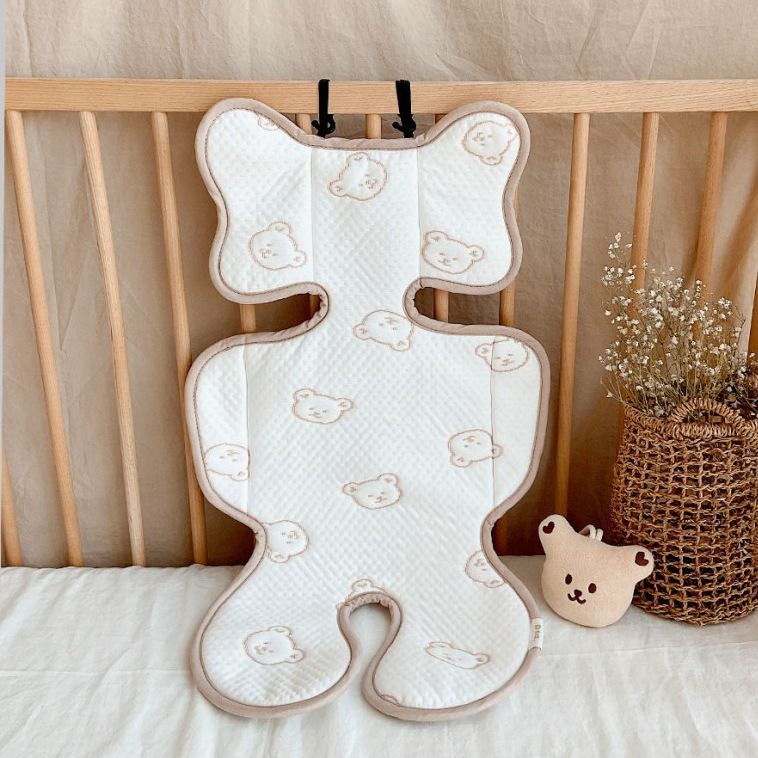 Breathable Baby Pad Must Get Pram Addition Bear Pattern Pram Cooling Insert view 4