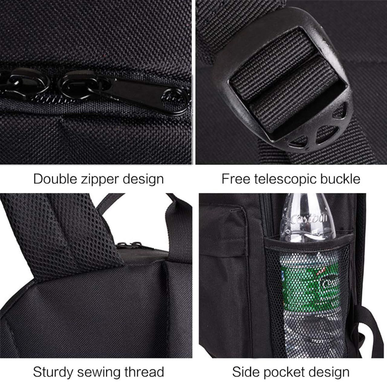 School Backpack, Unisex Lightweight Water-resistant Daypack Schoolbag Bookbag view 5