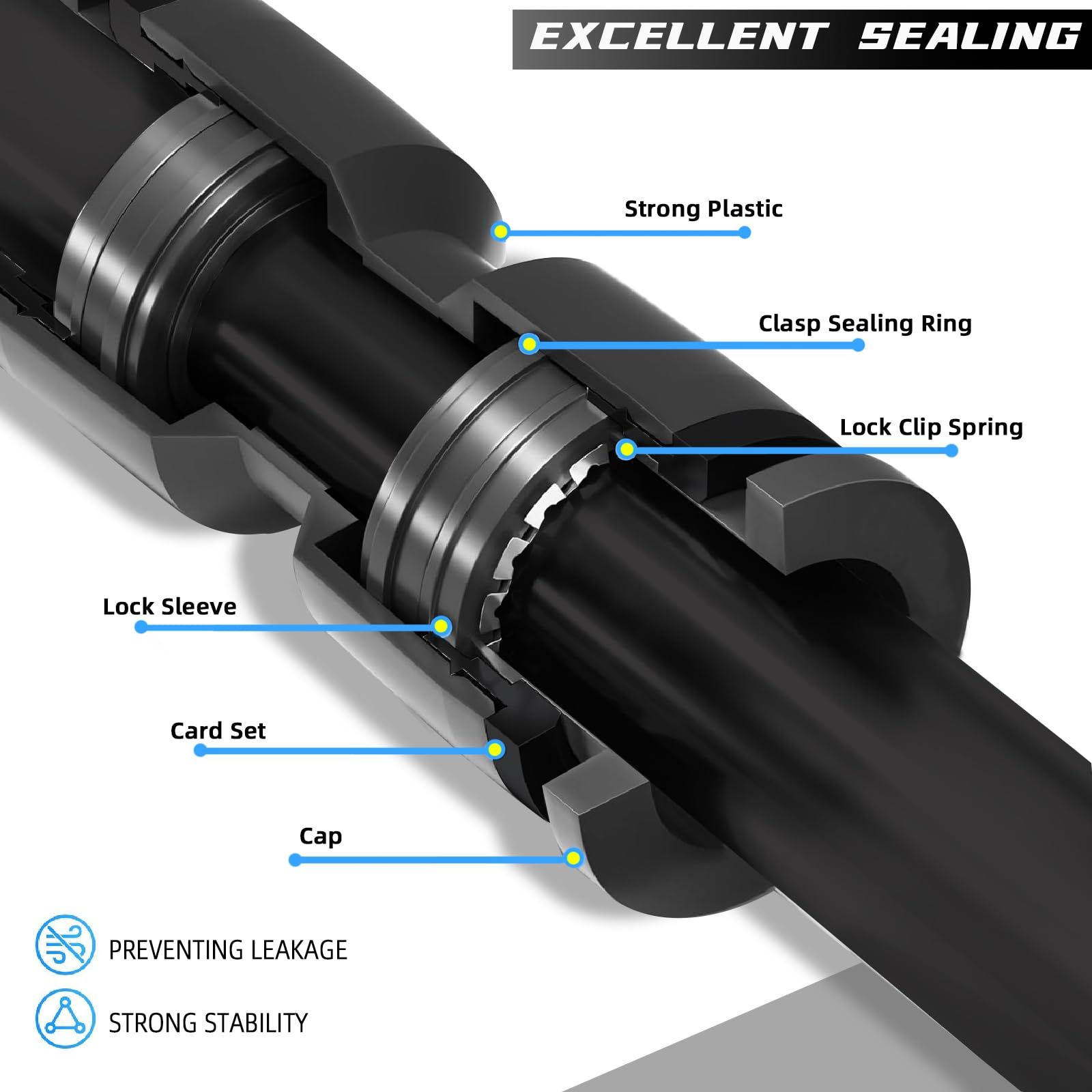 Universal Drip Irrigation Tubing Coupling Valve view 3