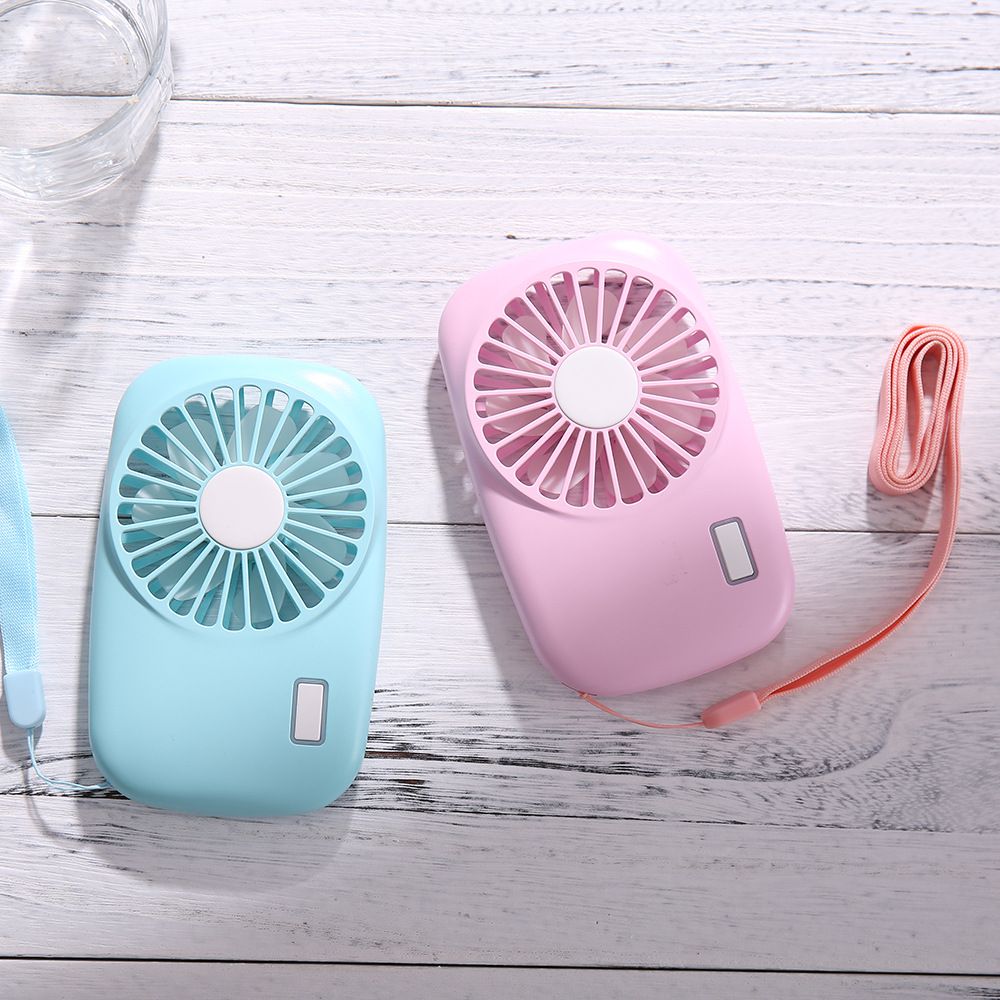 Mini Fan Cartoon Portable Mini Handheld Air Cooling Fan For Outdoor Travel USB view 4
