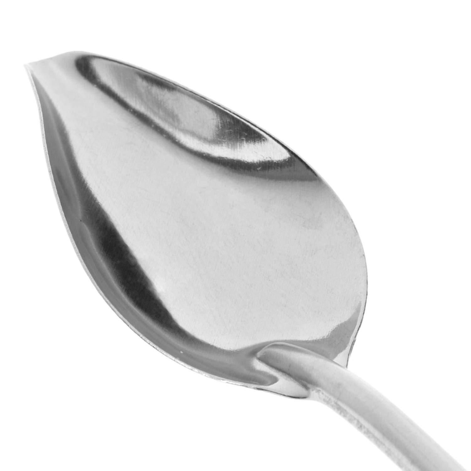 Bird Feeder Spoons Stainless Steel Milk Medicine Parrot Feeding Scoops Hand view 3