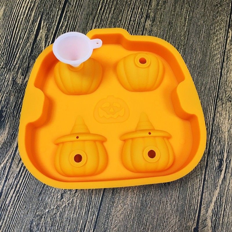 Halloween Pumpkin Ice Cube Mold view 5