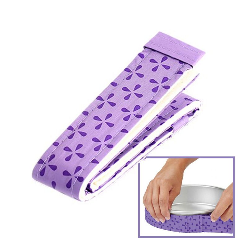 Cake Pan Dampen Strips, Super Absorbent Thick Cotton Strips for Baking, Cake view 2