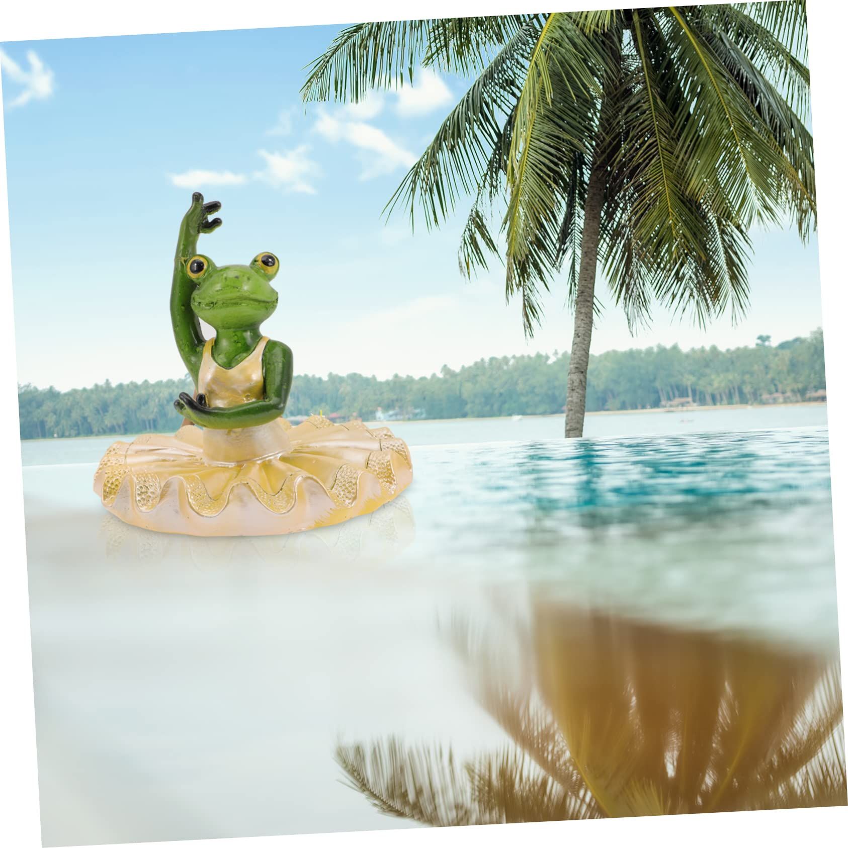 Floating Decoration Resin Craft Lawn Statues Miniatures Resin Landscape Decor view 4