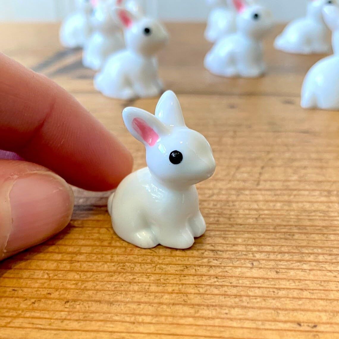 Mini Resin Sitting Rabbit view 3