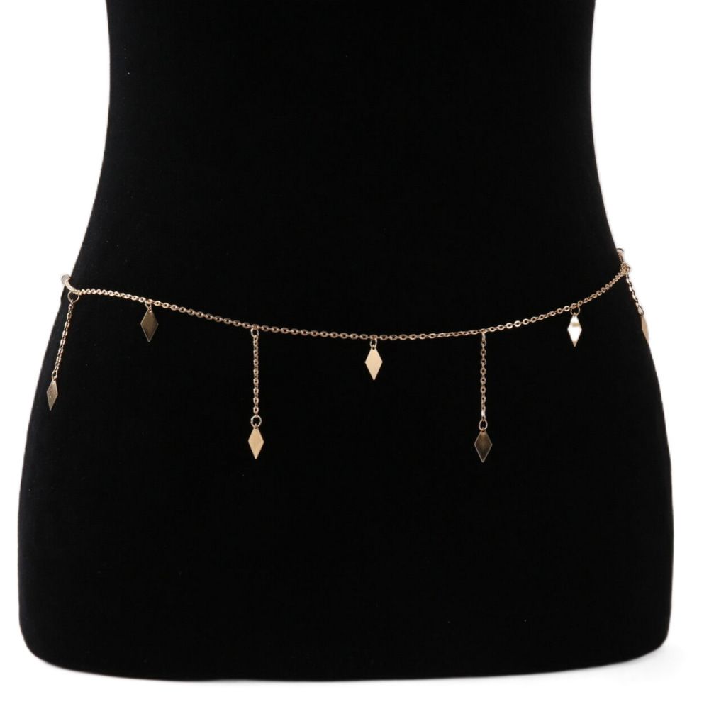 Tassel Waist Chain Beach Star Belly Chain Lucky Belly Chain Summer Bikini