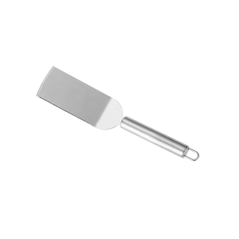 Set of 2 Multi-Purpose Stainless Steel Spatulas for Kitchen Use