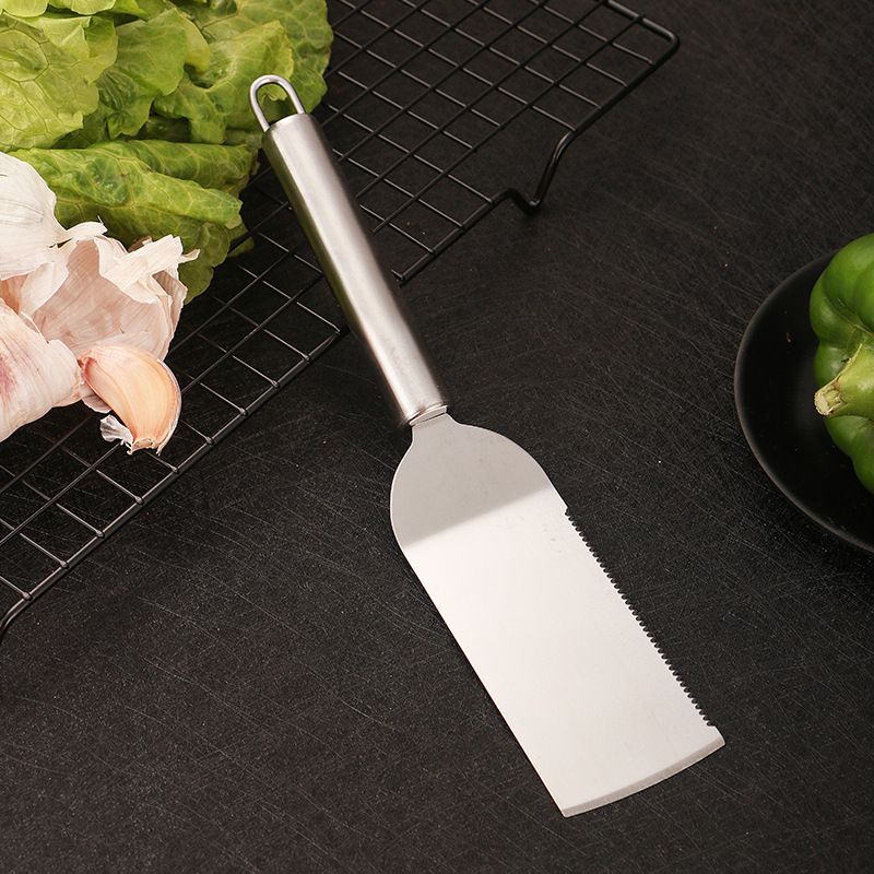 Set of 2 Multi-Purpose Stainless Steel Spatulas for Kitchen Use view 5