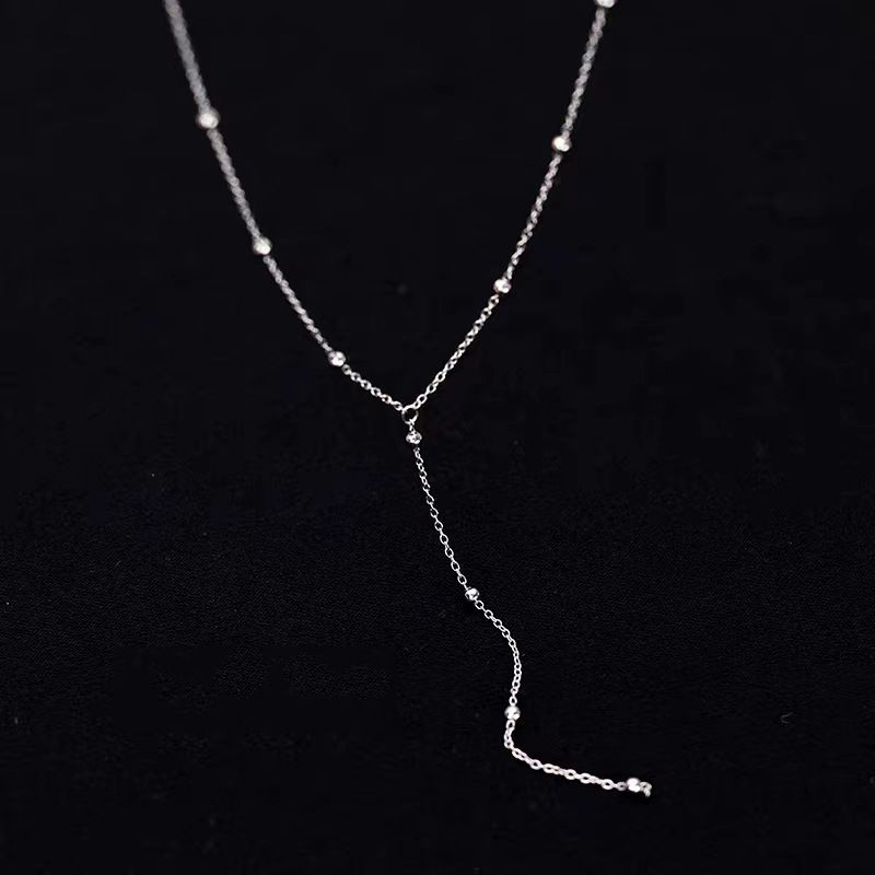 Necklaces for Women,Necklaces Plated Pendant Necklaces Minimalist Beaded Chain view 2