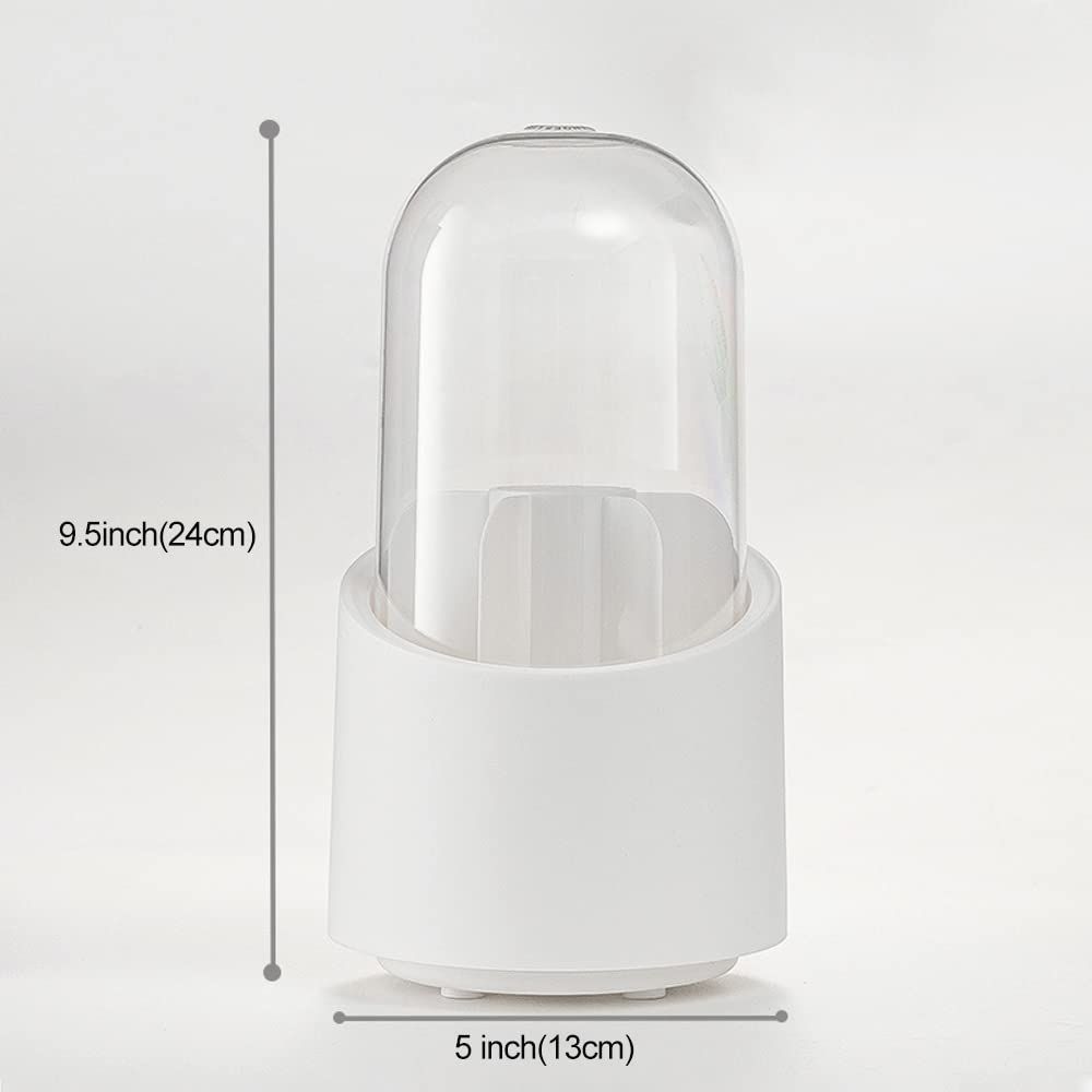 Makeup Brush Holder Organizer with Lid view 2