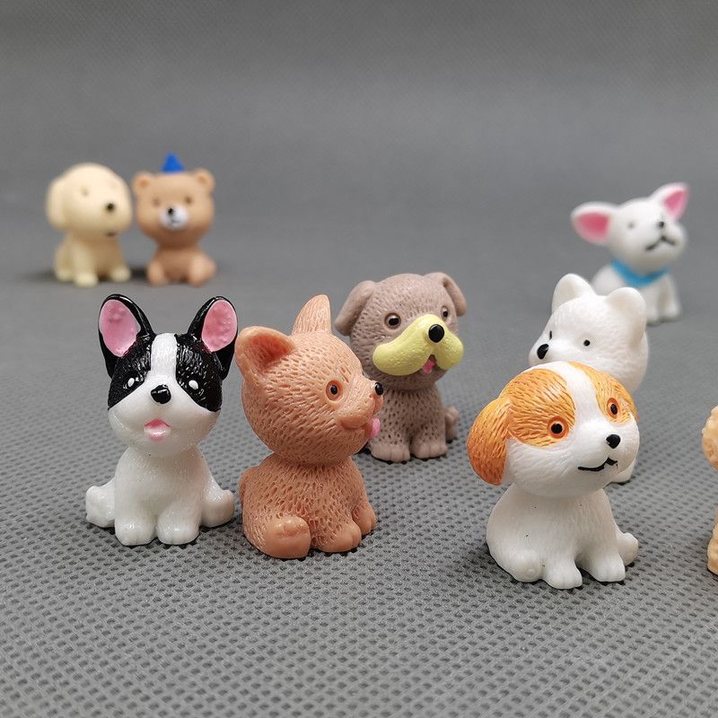 9 Pcs Dog Figures for Kids view 4