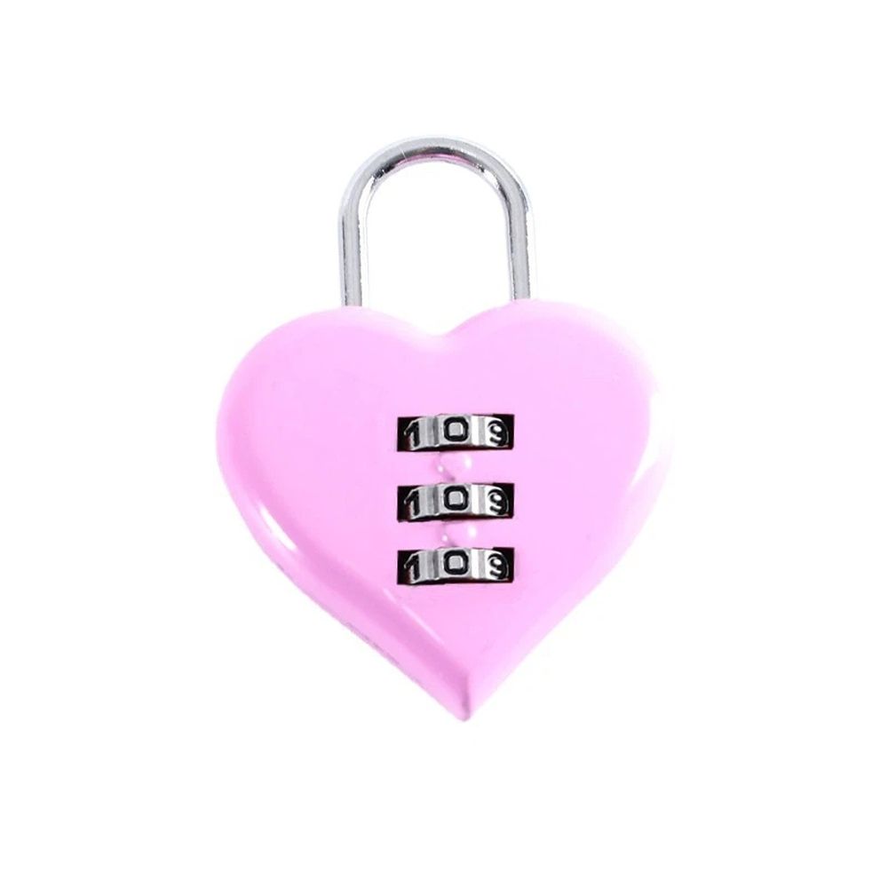 Heart Shape Digital Password Padlock view 2