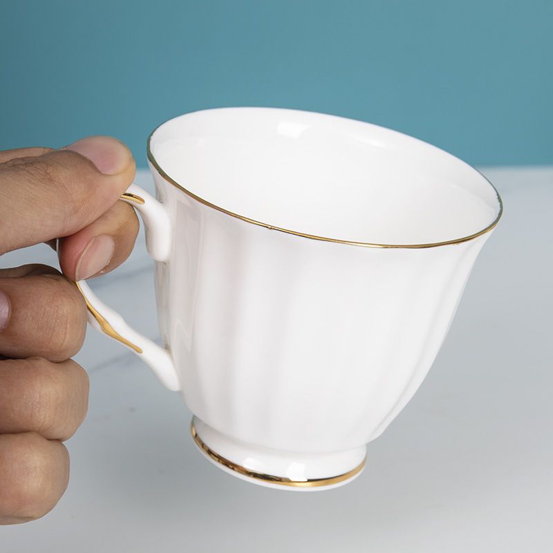 Ceramic Coffee Mugs with Texture Patterns for Man view 5