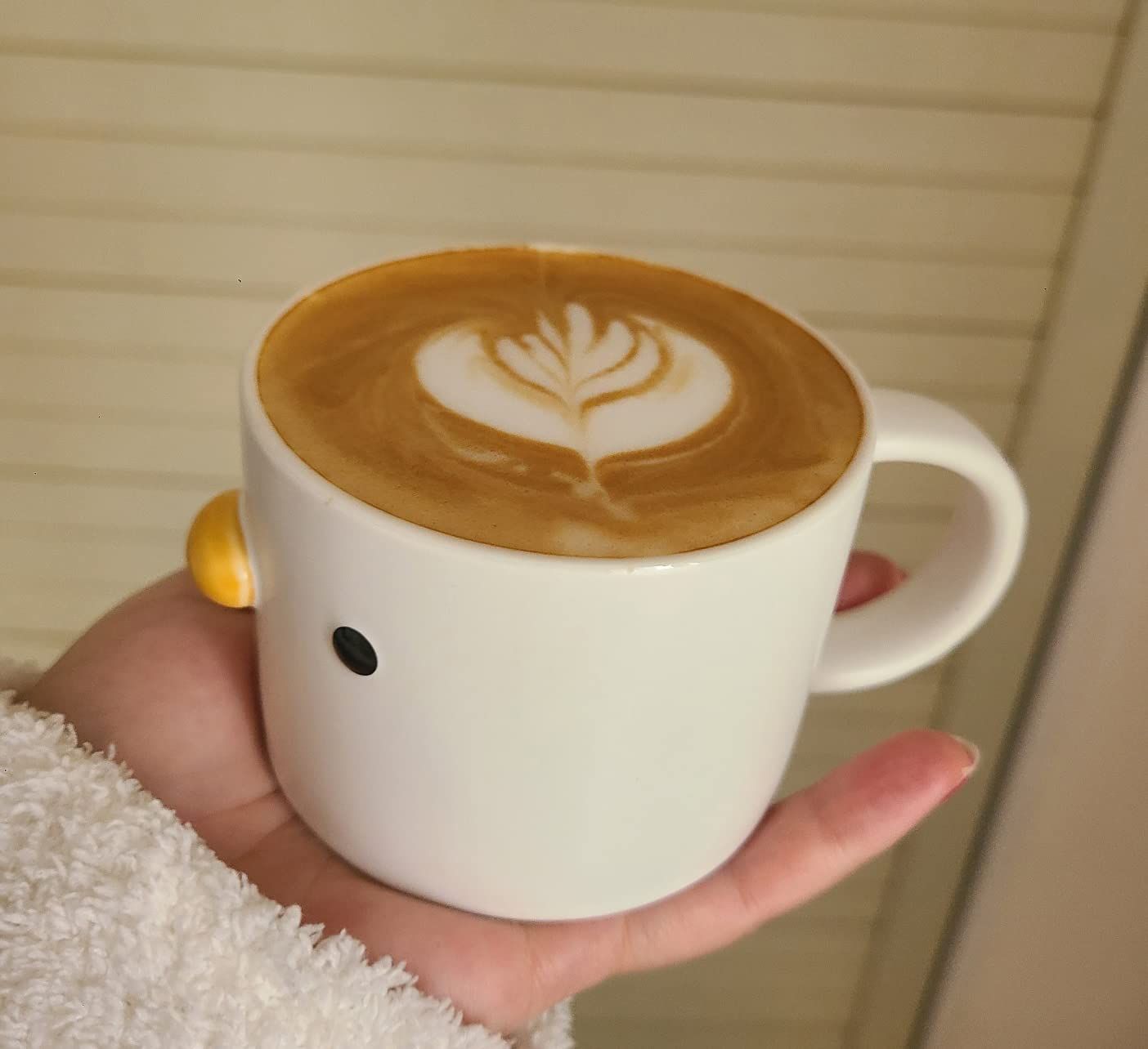 Funny Duck Coffee Cup, Handmade Glaze Cute Mug, Safety Ceramic Milk Latte view 4