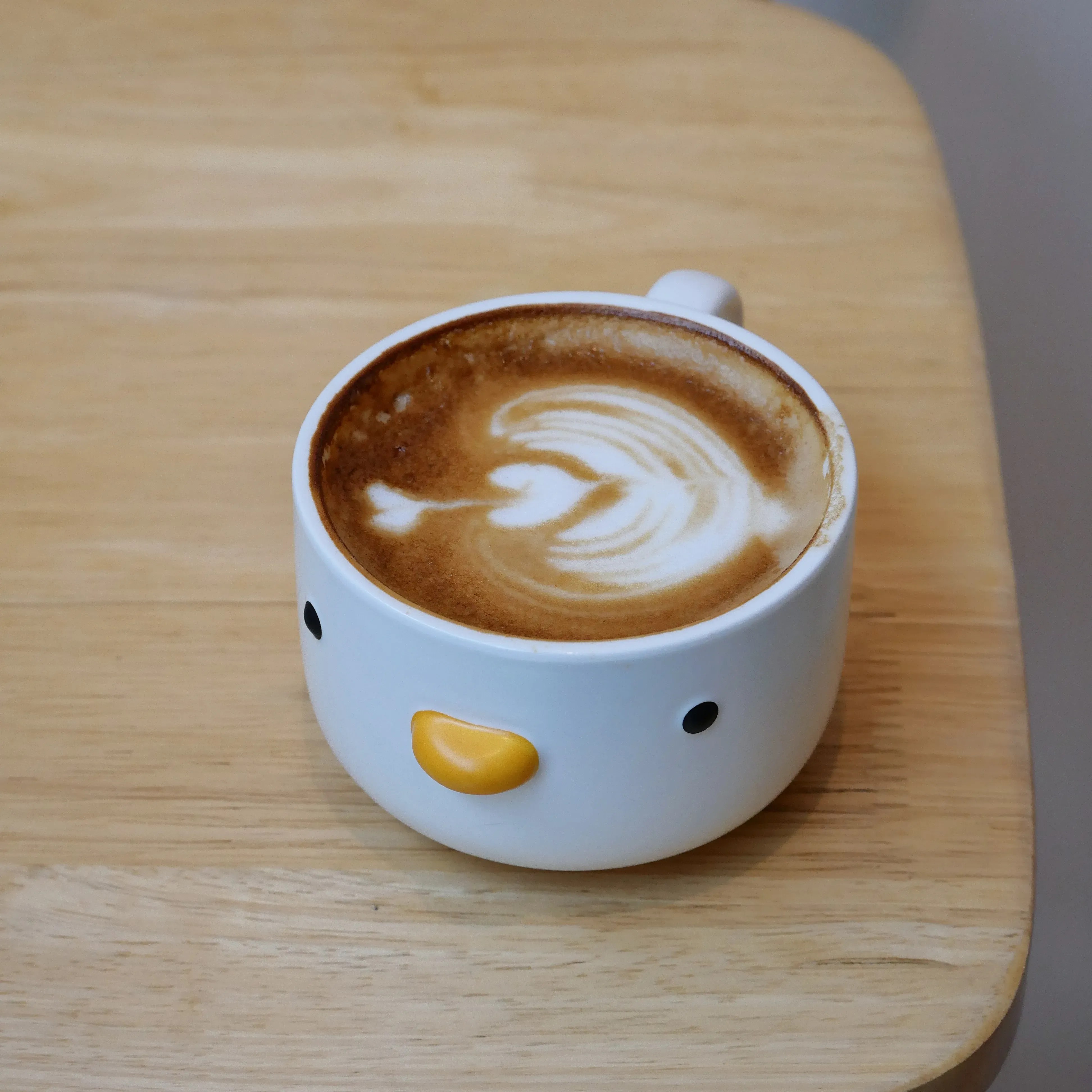 Funny Duck Coffee Cup, Handmade Glaze Cute Mug, Safety Ceramic Milk Latte view 5