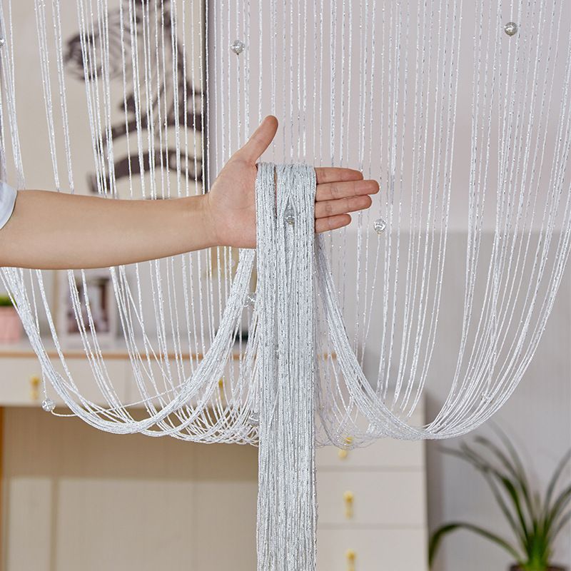 Door String Curtains for Doorway Tassels Beads Hanging Fringe Hippie Room view 2