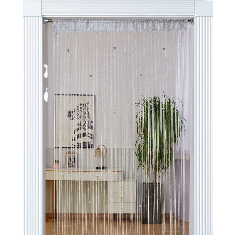 Door String Curtains for Doorway Tassels Beads Hanging Fringe Hippie Room view 5