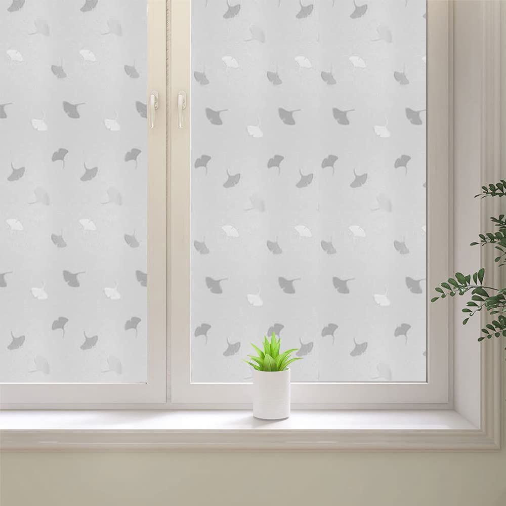 Window Film, Privacy Frosted Window Sticker, Vinyl Decorative Window Decals view 2