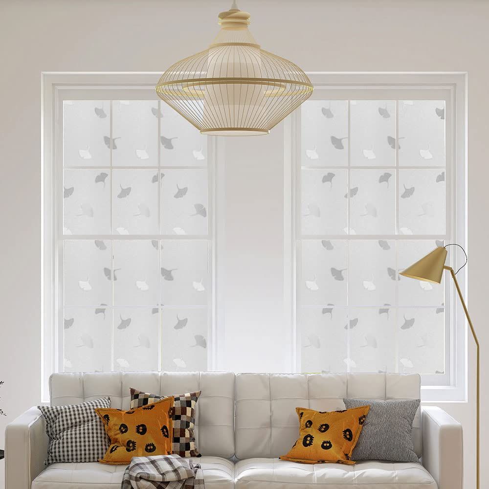 Window Film, Privacy Frosted Window Sticker, Vinyl Decorative Window Decals view 4