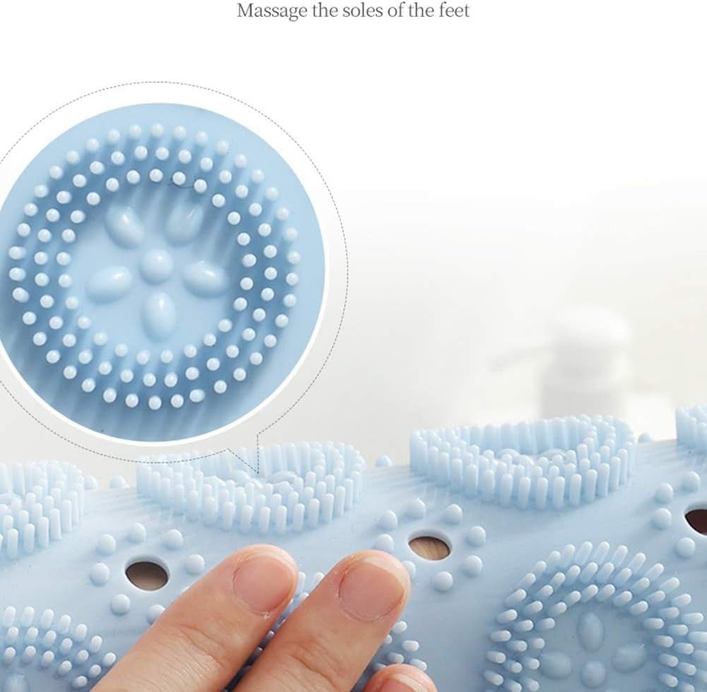 Shower Mat, Round Shower Stall Mat, Non Slip Bath Mat with Suction Cups and view 4