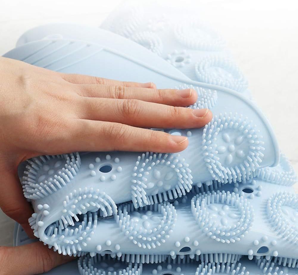 Shower Mat, Round Shower Stall Mat, Non Slip Bath Mat with Suction Cups and view 5
