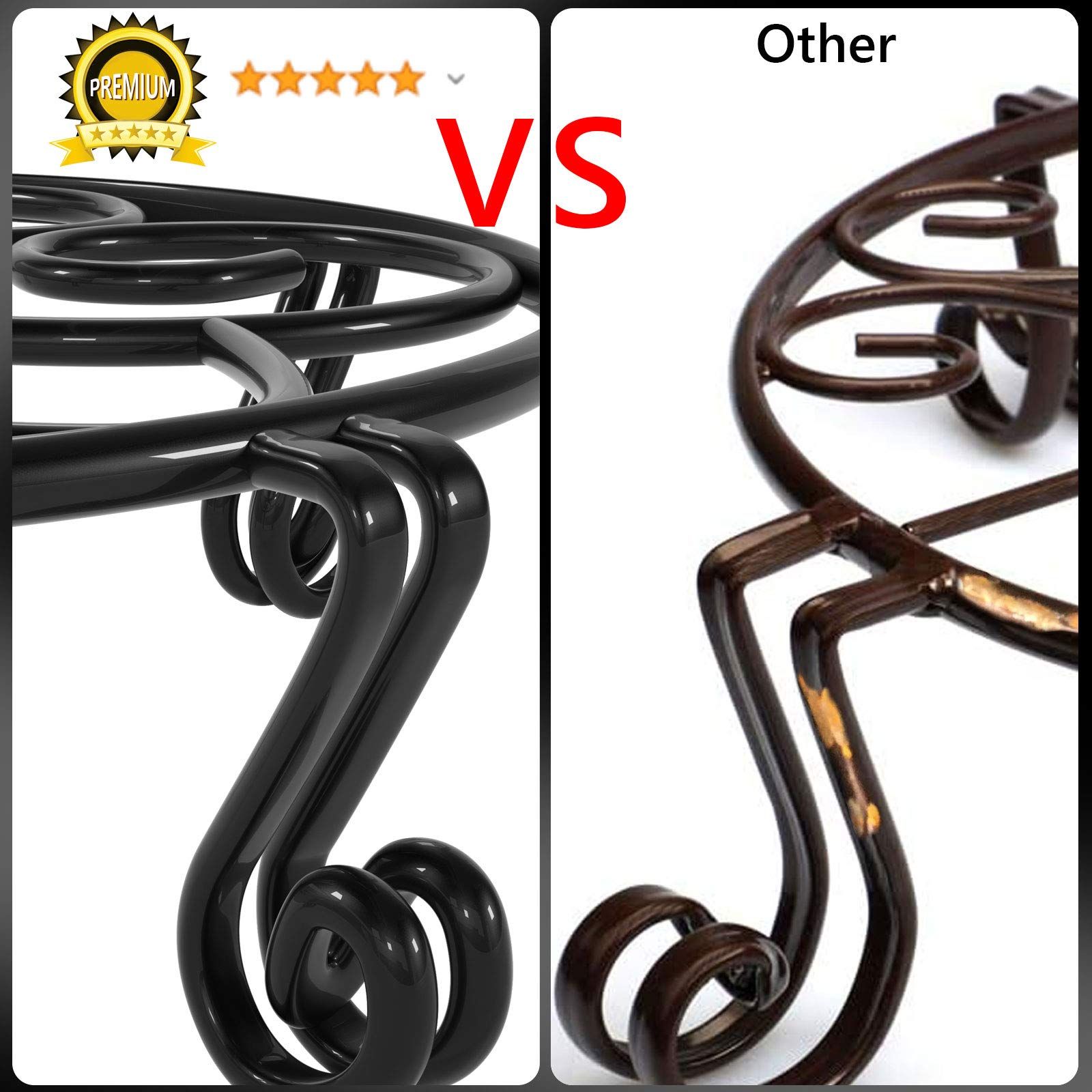 Original Patented Plant Stand for Flower Pot Heavy Duty Potted Holder Indoor view 5