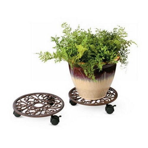 Heavy Duty Cast Iron Flowerpot Holder view 5