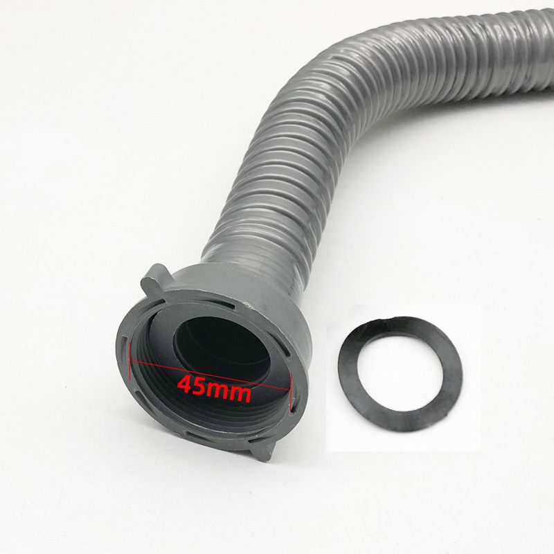 Flexible Sink Drain Pipe with Rubber Sealing Ring view 4