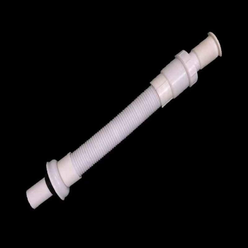 Flexible Drain Pipe, Angle Simple Flexible Extension Hose Tail Pipe, Bathroom view 3