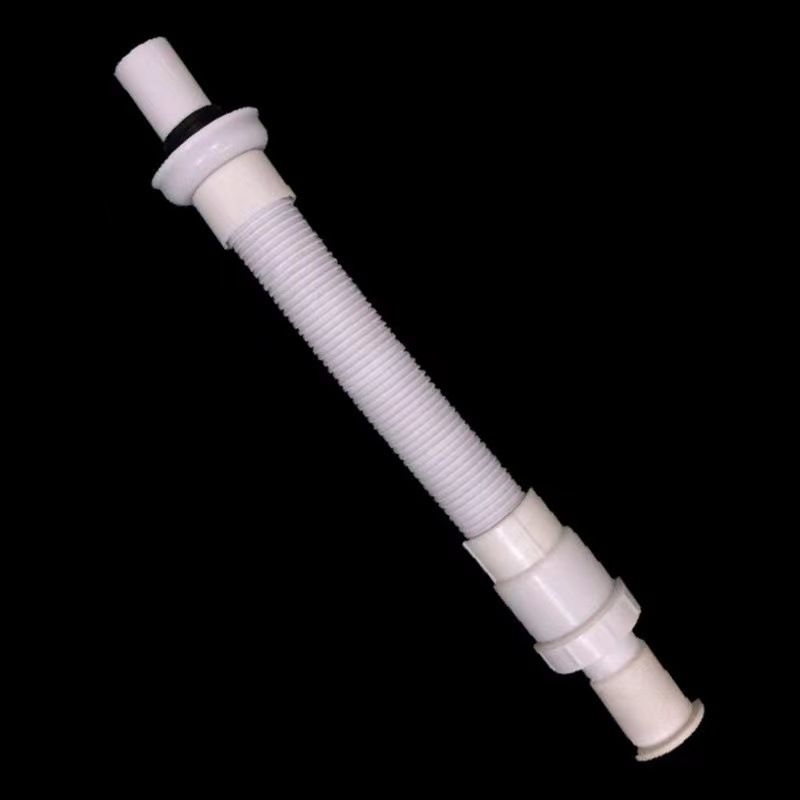 Flexible Drain Pipe, Angle Simple Flexible Extension Hose Tail Pipe, Bathroom view 4