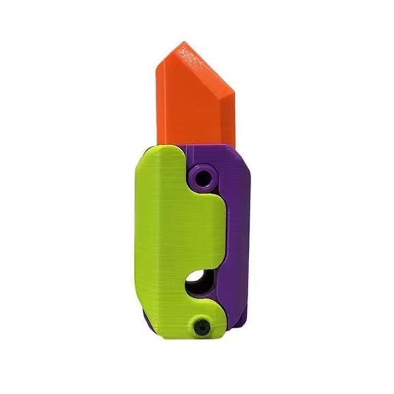 3D Printed Gravity Knife view 5