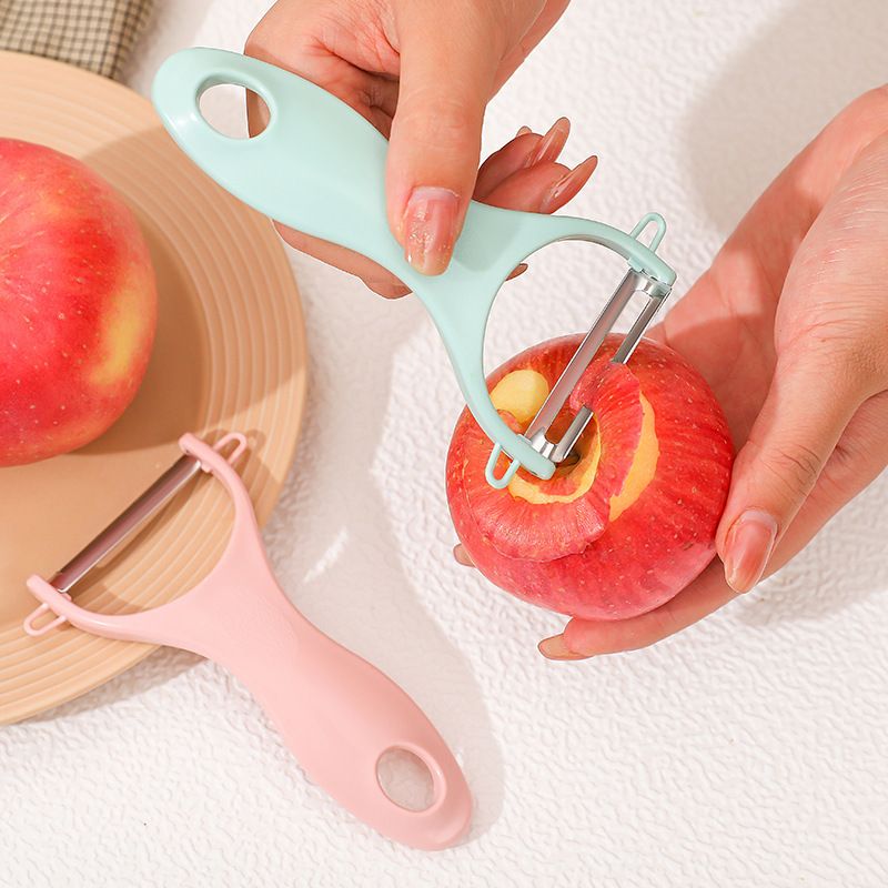 Potato Peeler Comfortable Smooth 3 Colors Potato Vegetable Scraper for Home view 5