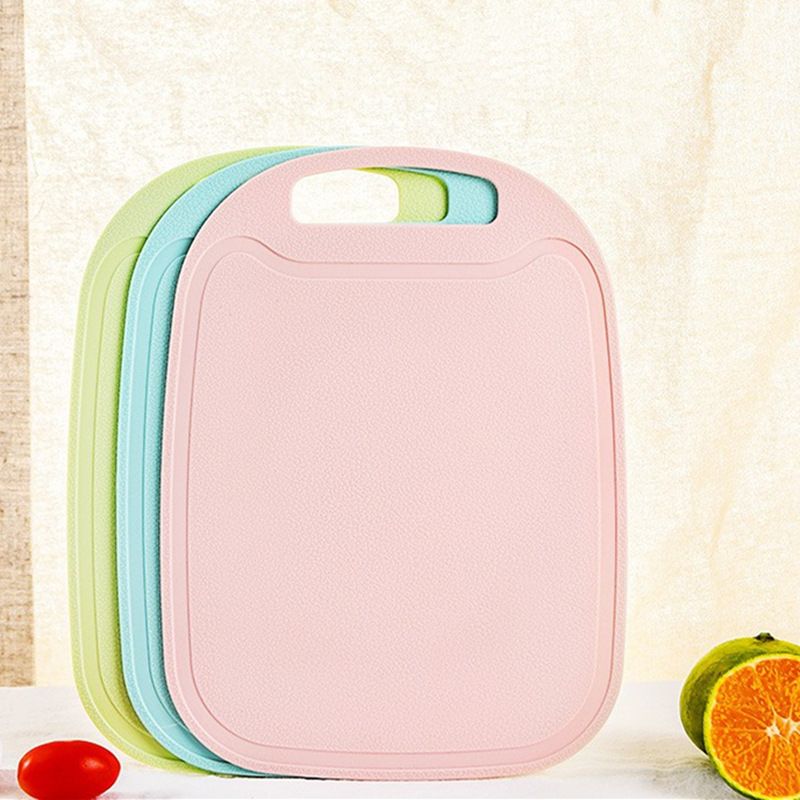 3 Pack Kitchen Cutting Board Set Wheat Straw Plastic Cutting Boards Mats Small view 2