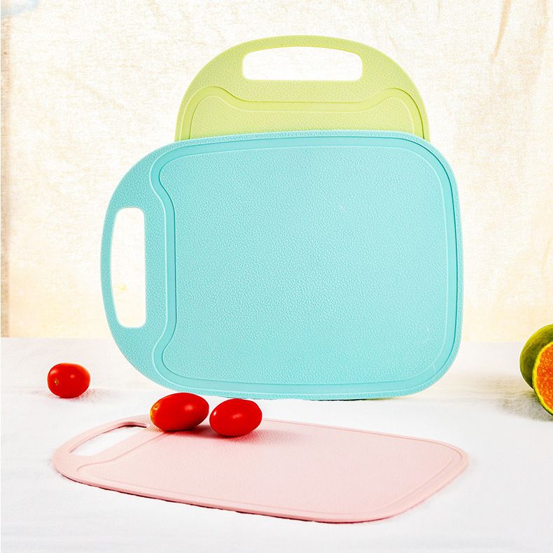 3 Pack Kitchen Cutting Board Set Wheat Straw Plastic Cutting Boards Mats Small view 3