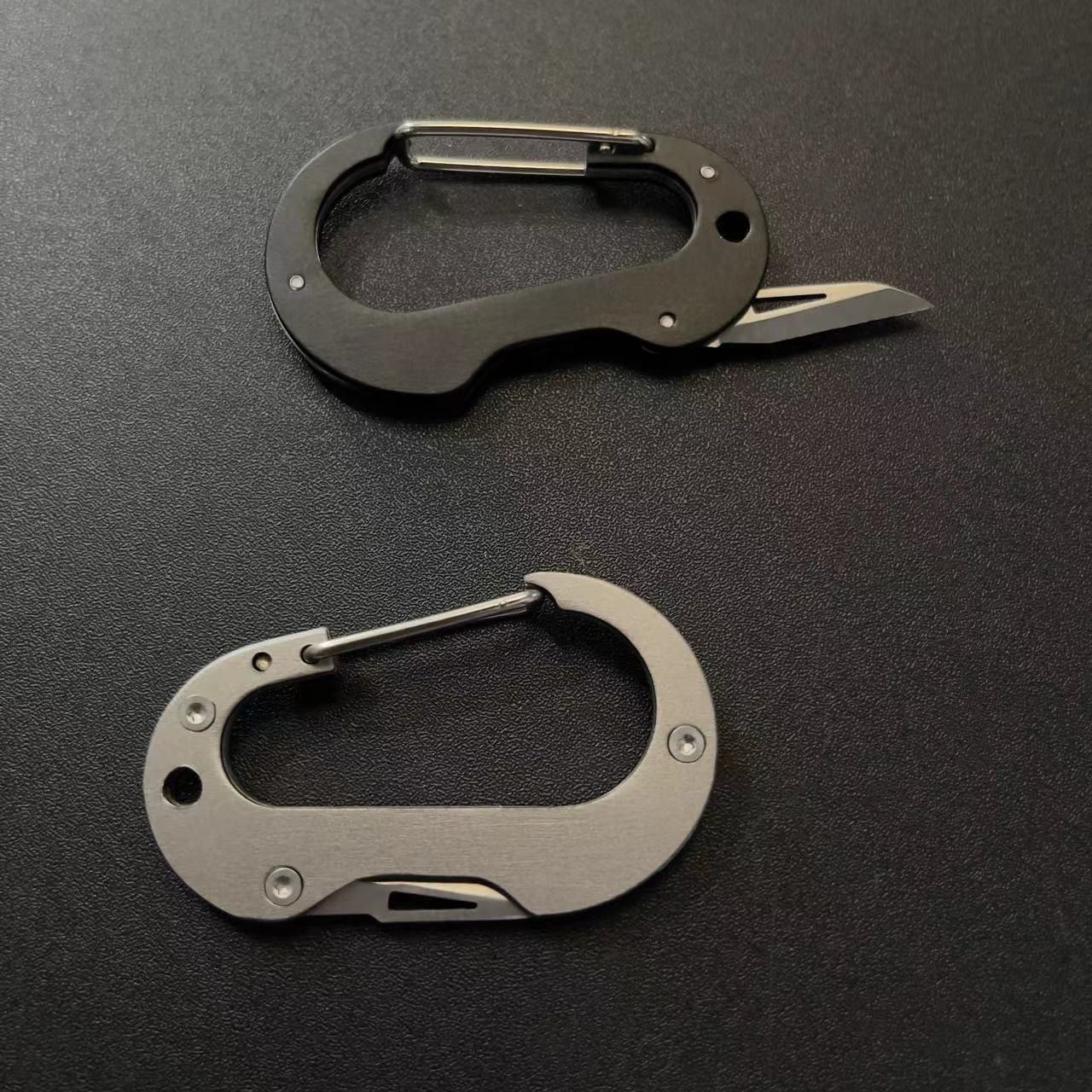 Multitool Carabiner with Pocket Knife view 4