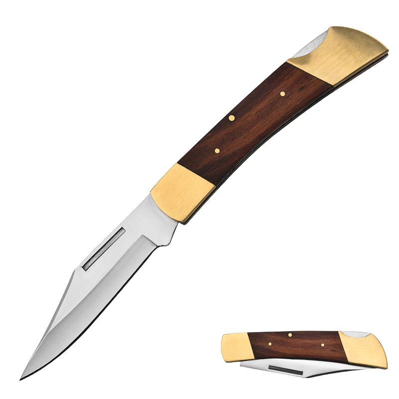 Folding Hunter Lock-back Knife