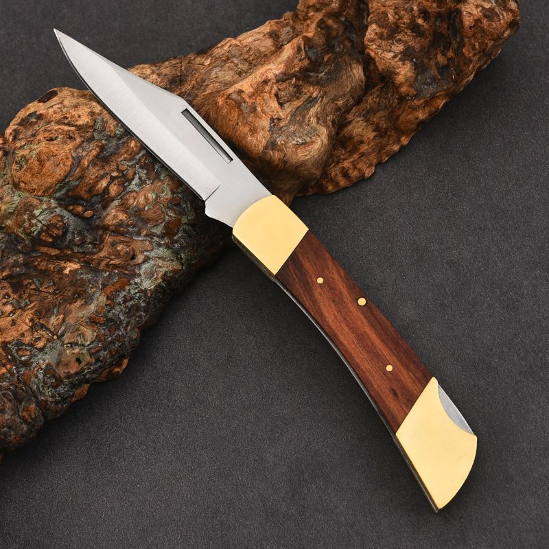 Folding Hunter Lock-back Knife view 2