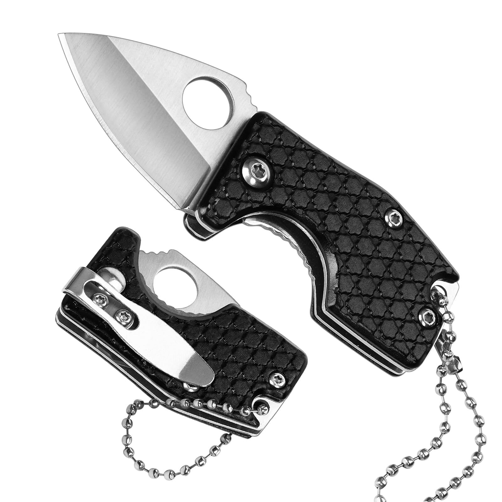 Small Pocket Knife with Liner Lock and Clip view 2