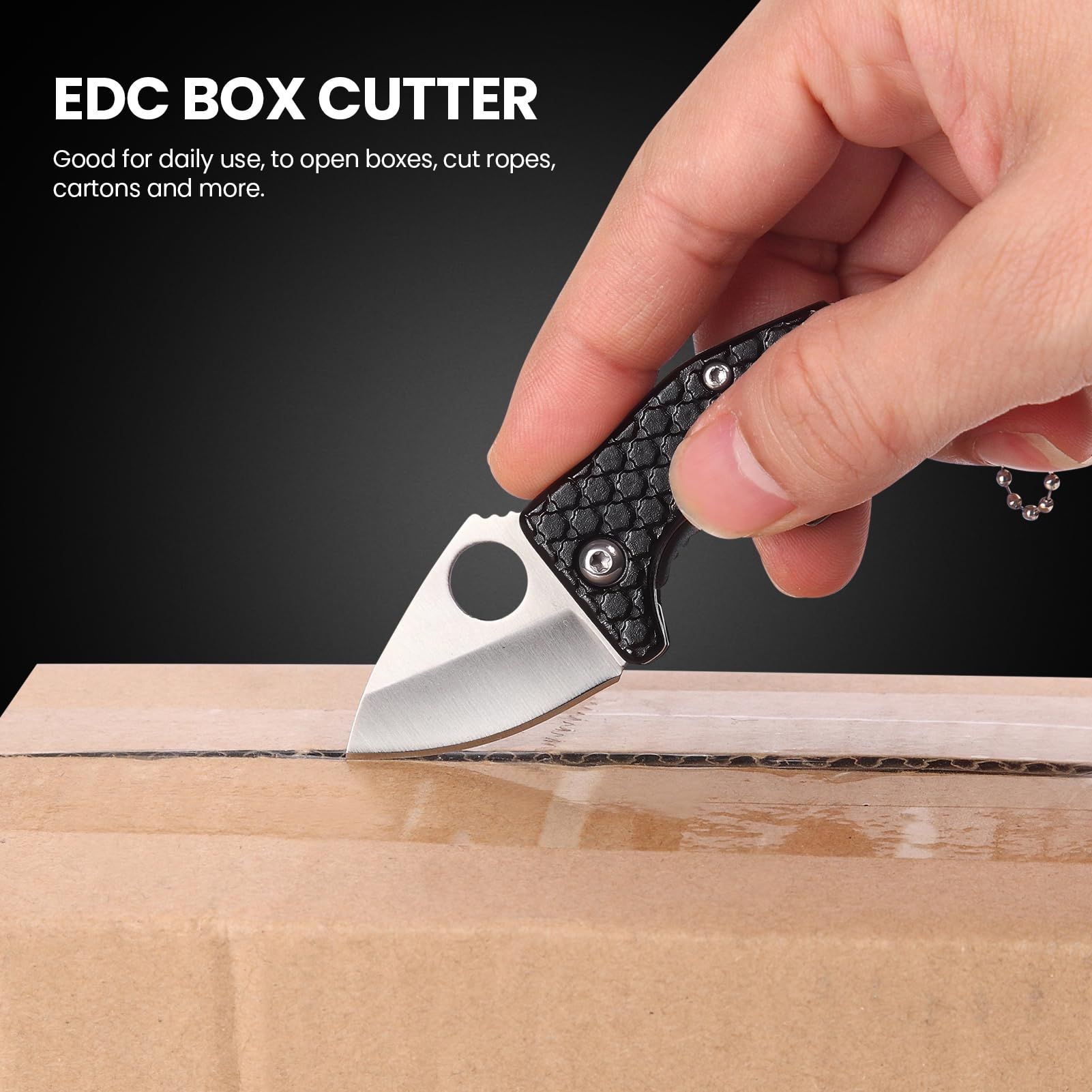 Small Pocket Knife with Liner Lock and Clip view 4