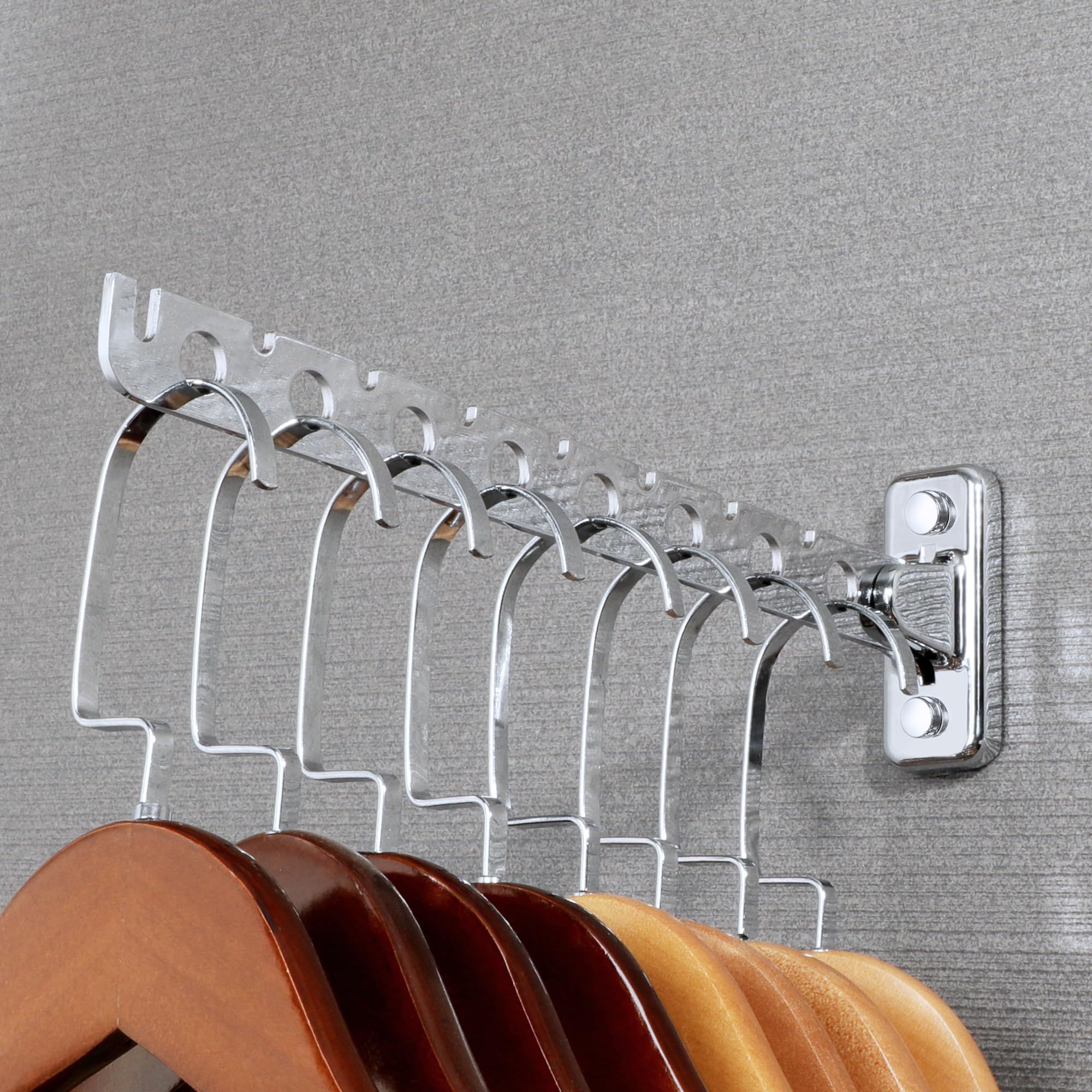 Folding Clothes Hanger Rack view 3