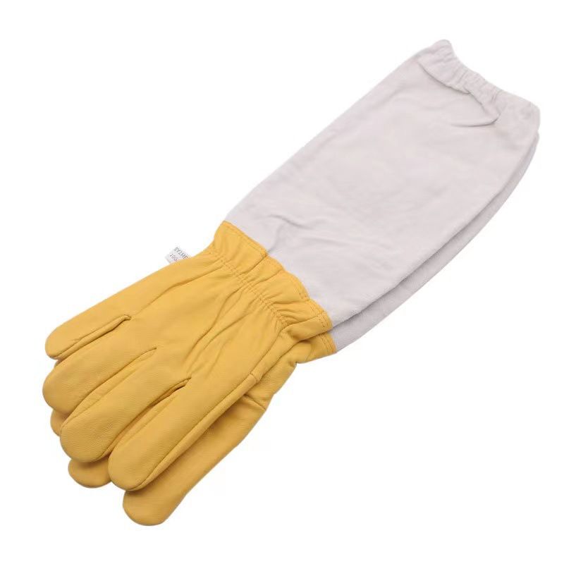 Animal Handling Gloves Leather Padding Dog