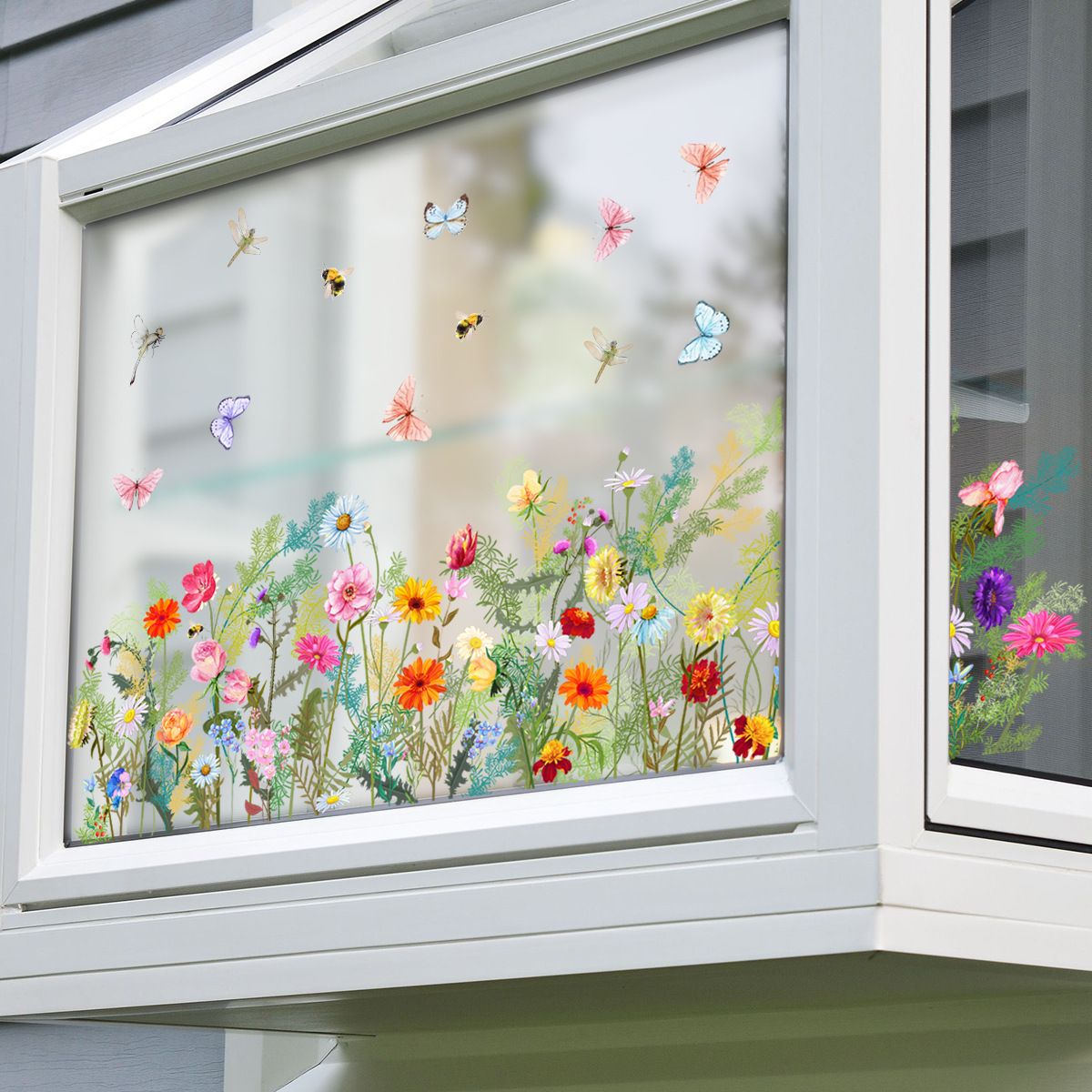 Stained Glass Window Film with Installation Tools-Decorative Window Film for view 5