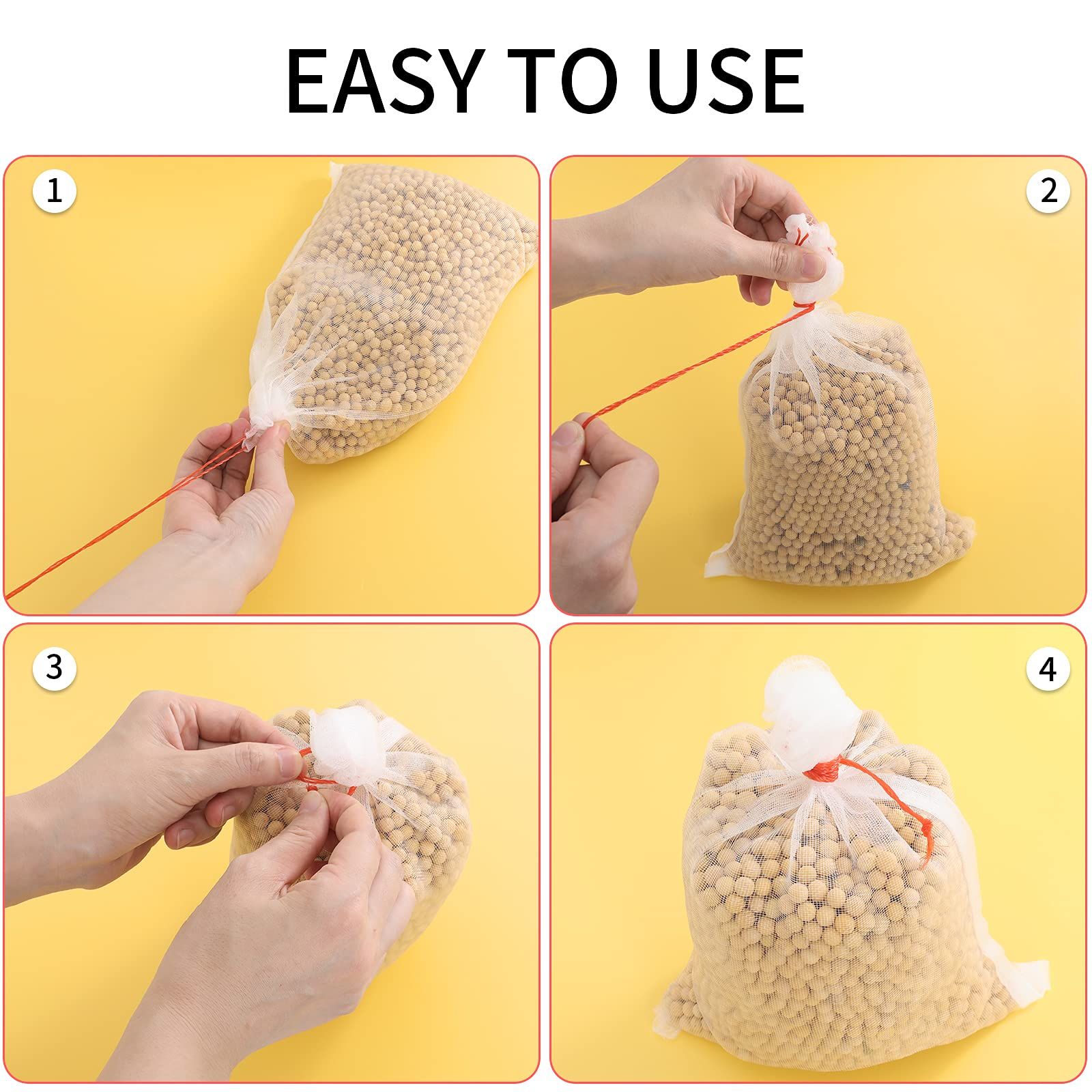 20 Pcs Fruit Protection Bags view 3