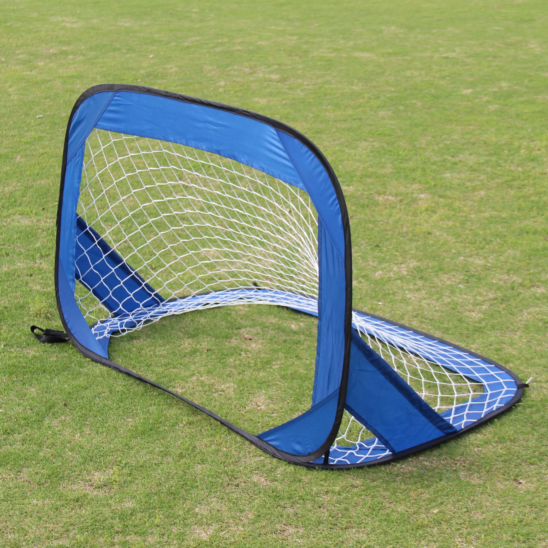 Soccer Goal Pop Up Kids Toddler Soccer Goals Nets for Backyard Beach Soccer view 2